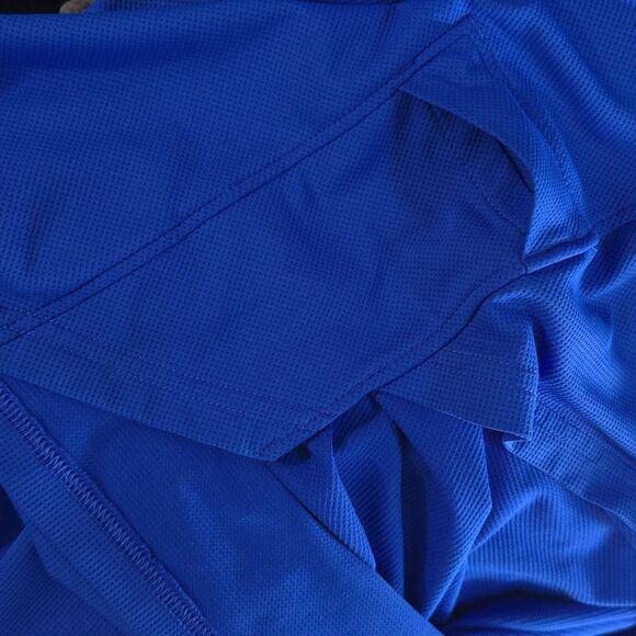Under Armour Shirt Mens 2XL XXL HeatGear Fitted Activewear Blue L/S Free Ship - Picture 10 of 10